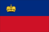 リヒテンシュタイン公国国旗