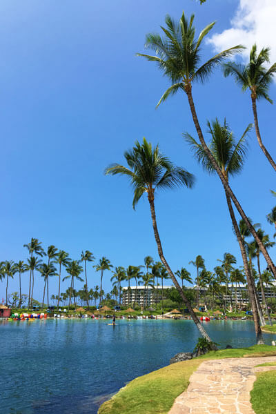 ハワイ島、ヒルトンホテル