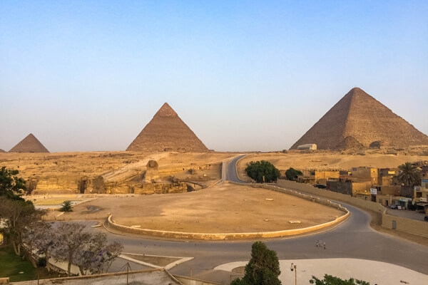 エジプトの三大ピラミッド